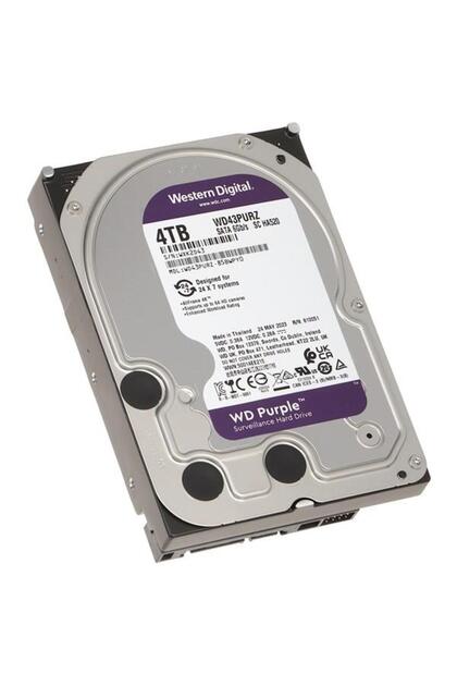 WD WD 4TB PURPLE WD43PURZ 256MB 5400RPM SATA-3 GÜVENLİK DİSKİ