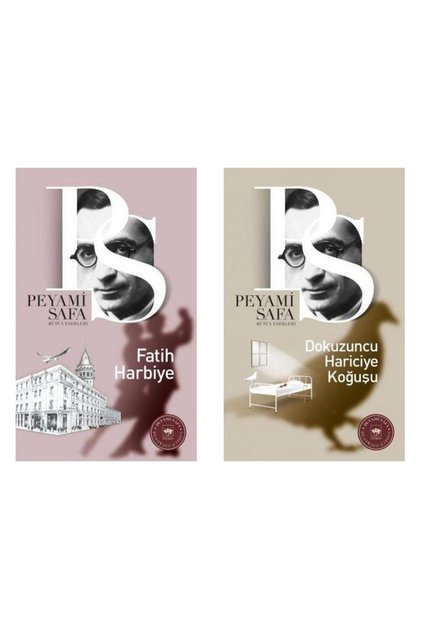 Peyami Safa Ninth 2-Book Set (External Sector - Fatih Harbiye)