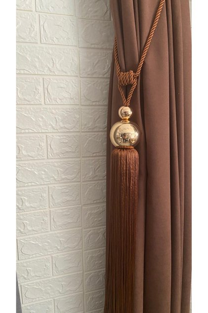Curtain Accessory Metal Tassel Braçol Cornice Mounting Kit 1 Piece