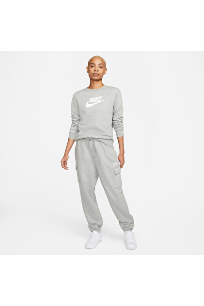 gray nike sweatsuit women's