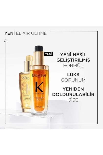 Kerastase Elixir Ultime- fransız kamelya içeren Saç Bakım Yağı 75