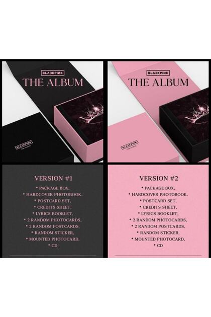 Kpop Dünyasi Blackpınk 1st Full Album [the Album] 1.versiyon