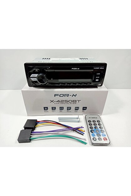 Teyp – X-4250BT 4x60w - Usb ,Aux Ve Radyo Çalar - Bluetoothlu Oto Teyp