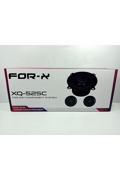 For-X 13cm Component - Xq-525c Komponent Hoparlör Seti - Fiyatı