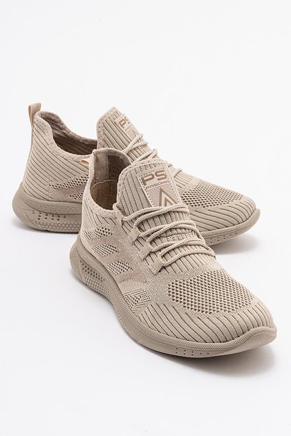 Anorak Lace-Up Women's Sneakers BEIGE BEIGE