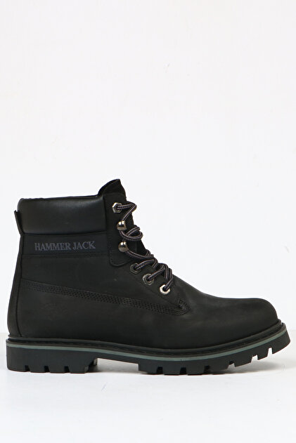 Hammer Jack 102-23670-M Erbos Casual Men's Boots BLACK-SUEDE- Trendyol