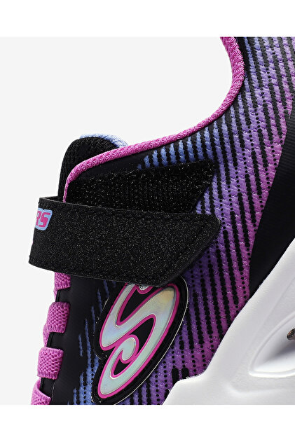 Skechers FLİCKER FLASH - LİGHT TAKEOVER Büyük Kız Çocuk Siyah