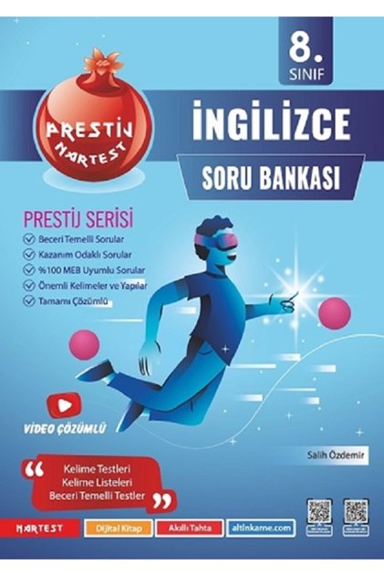 8. Sınıf PRESTİJ İngilizce Soru Bankası (2024-2025)