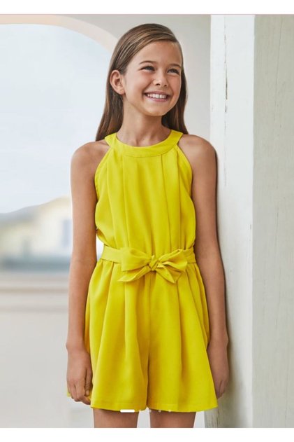 Girl's Shorts Jumpsuit 6854