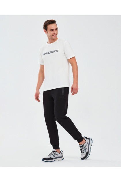 Skechers M 2Xİ-Lock Flex Detailed Jogger Pant Erkek Siyah Eşofman