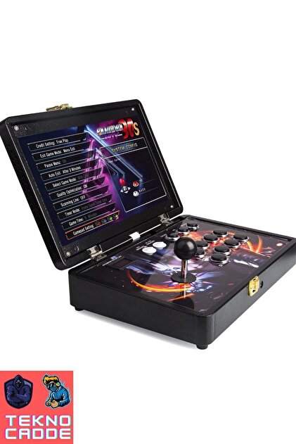 油彩『Pandora’s Box』 beboncool Pandora Box 30s 5000+ Oyunlu 14inç HD EKRAN Retro Arcade