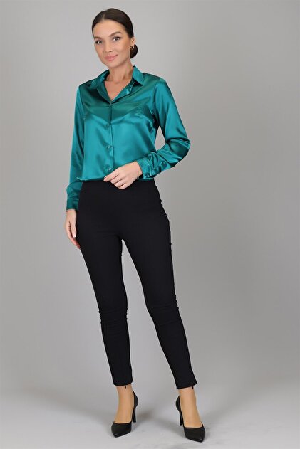 slim fit dress slacks Port Authority L508 Womens Dark Green/Navy Blue Easy Care Wrinkle Resistant  Short Sleeve Button Down Shirt — BigTopShirtShop.com