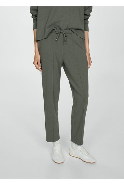 Stitched jogger pants