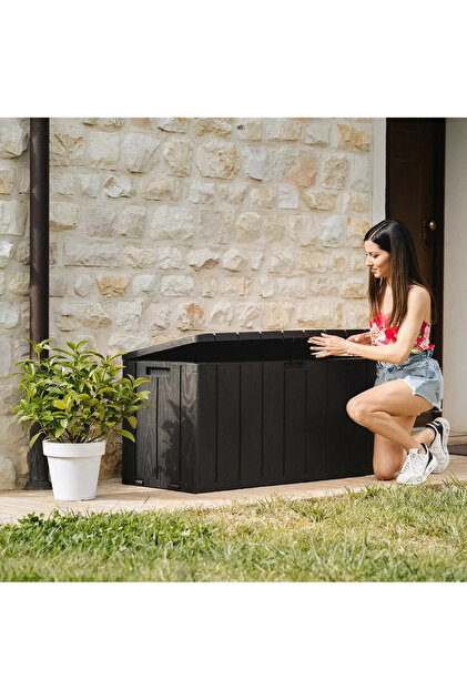 270lt Plastik Depolama Sandığı Antrasit