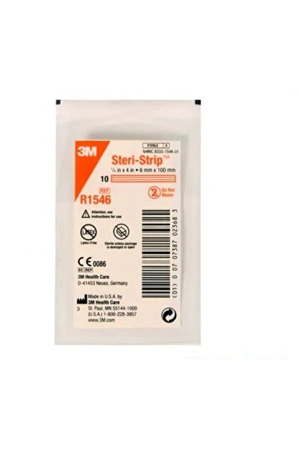Steri-strip Dikiş Bandı 6mm X 100mm R1546 1 Poşet