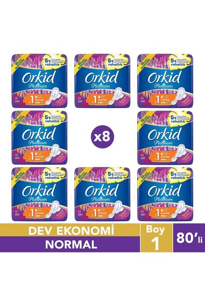 Platinum Sanitary Pad Normal 80 Pieces Mother and Daughter Pack