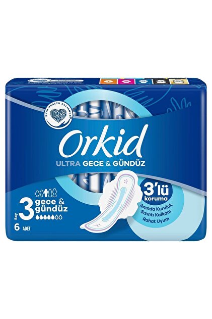 Ultra Extra Hygienic Pad Night Single Pack 6 Pads 3-Pack