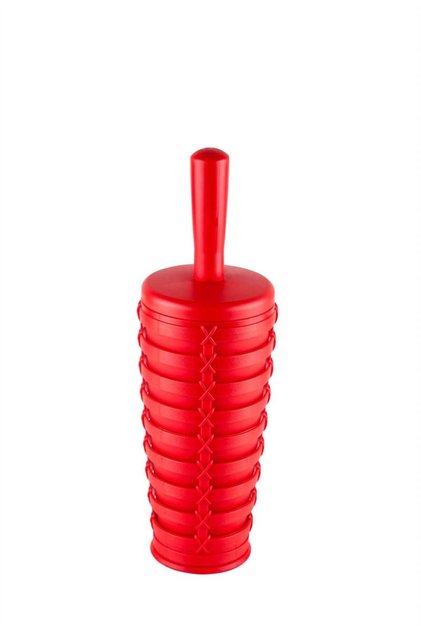 Primanova Palm Tuvalet Fırçası Kırmızı M-E22-04-04