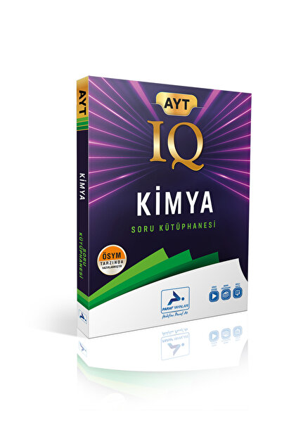 Paraf Yayınları Paraf Ayt Iq Kimya Soru Kütüphanesi - Fiyatı