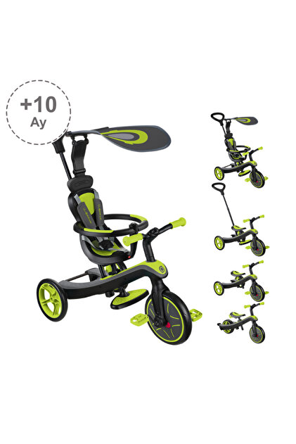 Globber Explorer 4in1 Trike Bisiklet - Mint Yeşili - Fiyatı, Yorumları