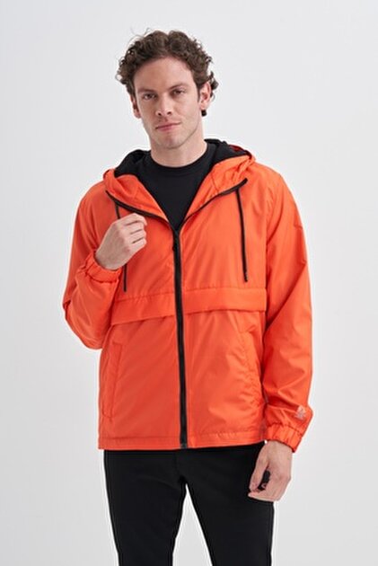 Napapijri B-Lorze Full-Zip Stand Erkek Turuncu Sweatshirt - Fiyatı