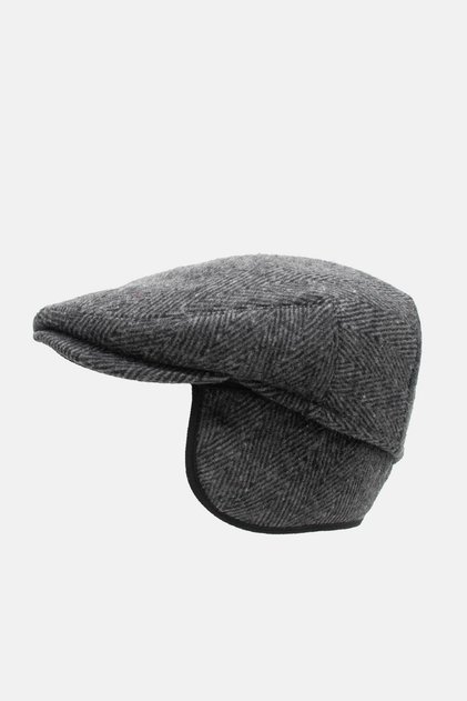 Men's Winter Cap Premium Eared Wool Driver Hat