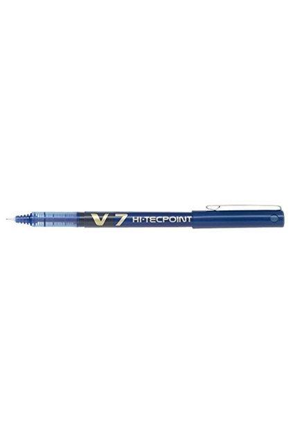 PİLOT V7 HI-TECHPOINT MAVİ KALEM