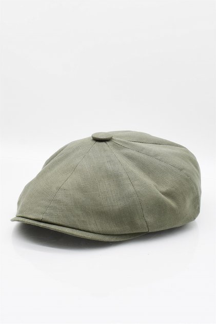 British Style London Summer Cap Hat Khaki