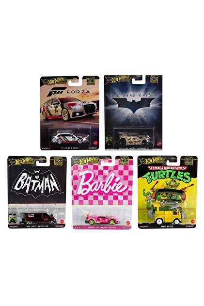 HOT WHEELS premium pop culture set boulevard 2024 set diecast