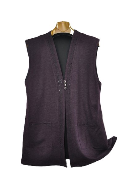 New Season Ecrin Three Button Short Vest