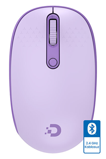 Daxi MX400 Prime Pro Sessiz Kablosuz Mouse Bluetooth ve 2.4GHz