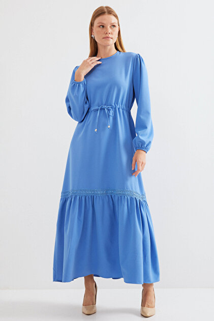 2483 Rochie Lungime - Albastru