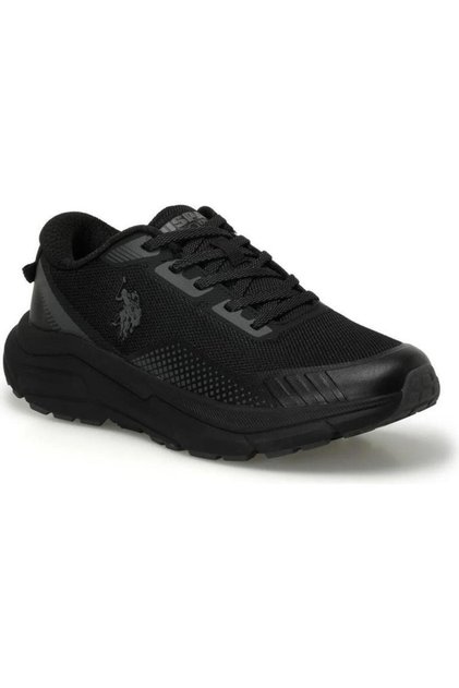 U.S.Polo Assn.Gerrard 4Pr Black Black Comfort Casual Sports Shoes