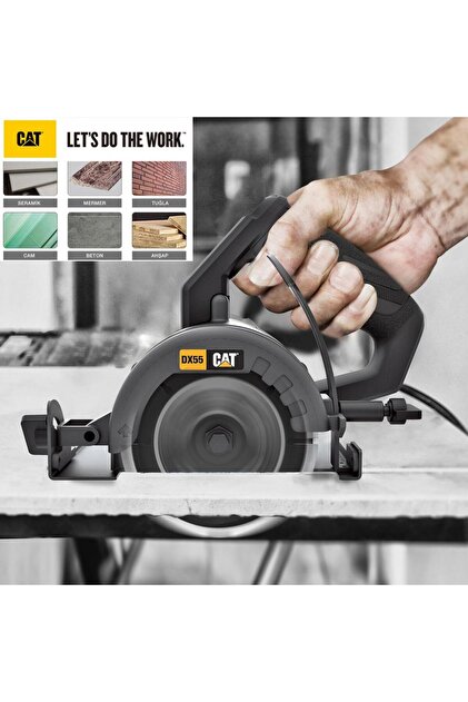 【ねこた】 Cat DX55 1400Watt 110mm Profesyonel Sulu/Kuru Seramik Kesme