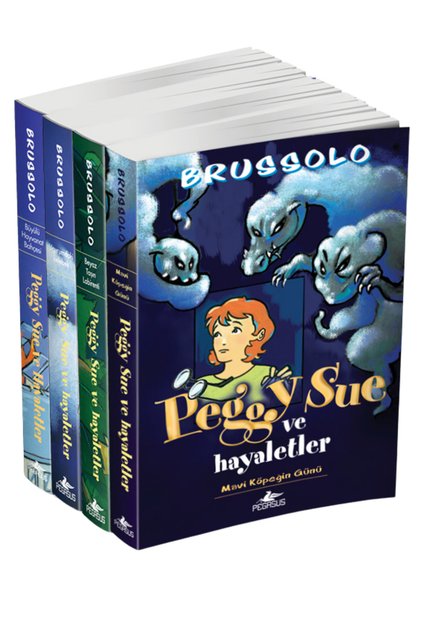 Peggy Sue Ve Hayaletler Serisi 4 Kitap Set - Serge Brussolo