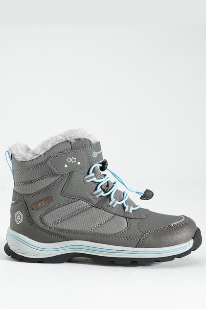 Moreno Waterproof Gray Outdoor Kids Boots