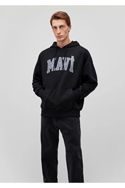 067149 -902 Blue Printed Sweatshirt