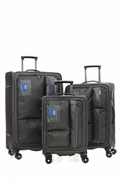 ÇÇS ÇÇS 600 Kumaş 3 Lü Valiz Seti - Fiyatı, Yorumları
