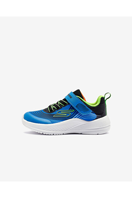 Skechers MİCROSPEC ADVANCE Küçük Erkek Çocuk Mavi Spor Ayakkabı