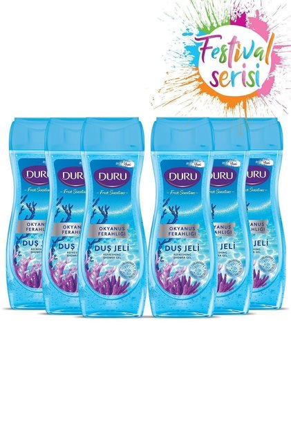Fresh Sensations Ocean Freshness Shower Gel 6 Pieces X 650 ml
