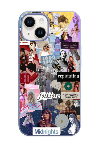 Butik iPhone 13 Uyumlu Koruyucu ve Darbe Önleyici Taylor Swift