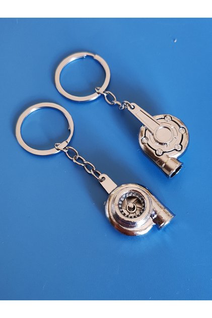 Turbo Keychain - Steel Turbo Keychain
