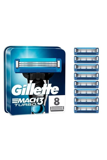Gillette Mach3 Turbo 8 Adet Yedek Tıraş Bıçağı - Fiyatı, Yorumları