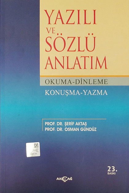 Yazılı ve Sözlü Anlatım