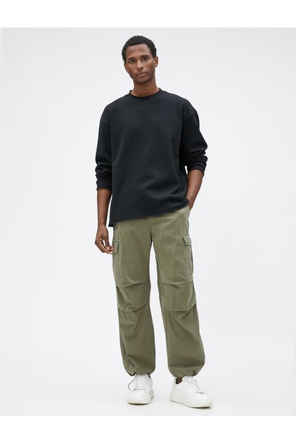 4wam70124mk Erkek Sweat Siyah