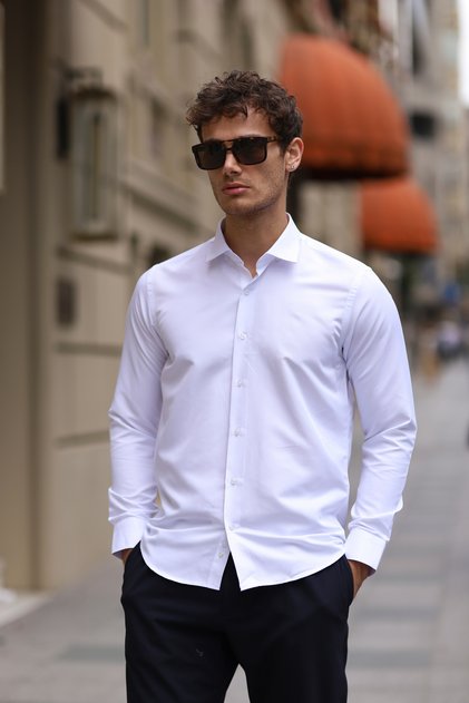 Slim Fit Dobby Shirt
