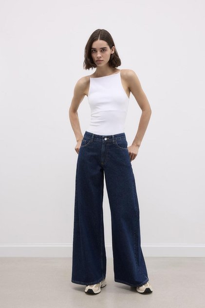 Dark Blue Extra Loose Jeans