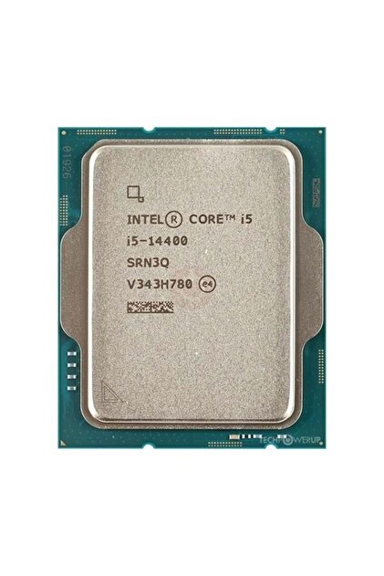 Intel Core i5-14400F 10C 2.5GHz 20MB 1700P Kutusuz Fansız İşlemci