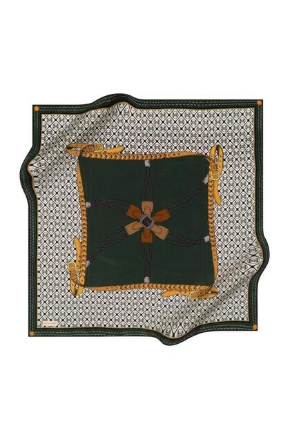 Tivil Silk Scarf 8821438-915-35593 White Mixed Pattern