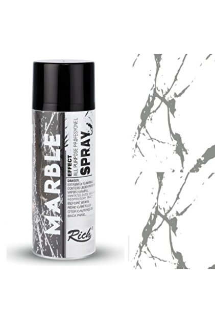 Sprey Boya 200ml Mermer Efekti Gümüş / 11374